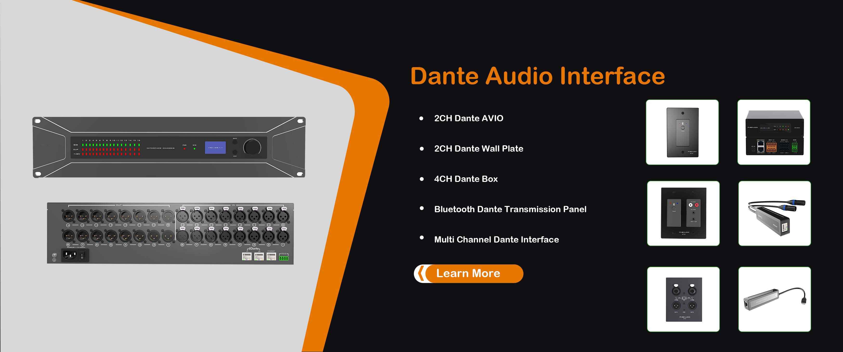 Dante Audio cho các nhà tích hợp