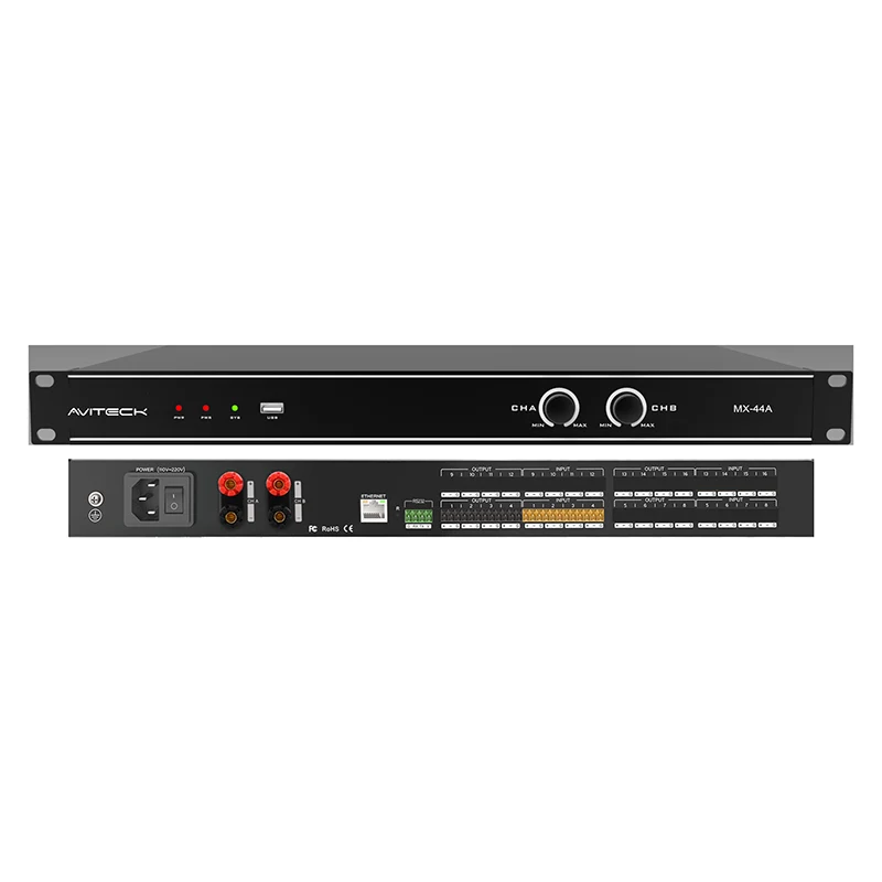 DSP 4CH với bộ khuếch đại 2x150W