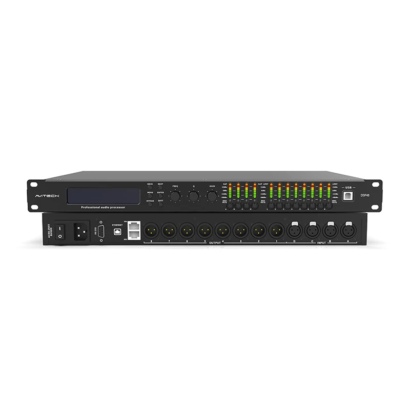 Bộ xử lý quản lý loa 96K 4in