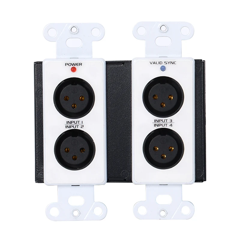Giao diện Dante 4 x mic